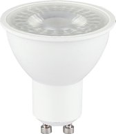 LED Spot - Nicron Hytro - GU10 Fitting - 6W - Helder/Koud Wit 6400K - Mat Wit - Kunststof
