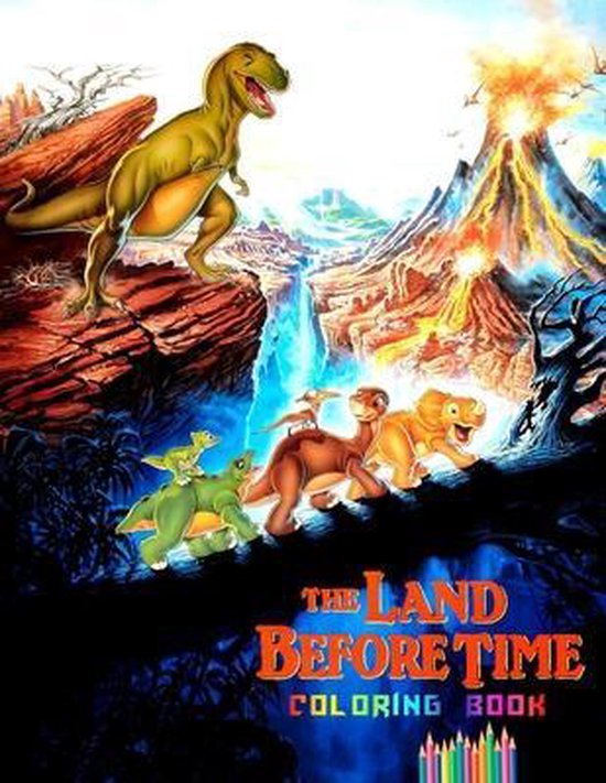 The Land Before Time Coloring Book, K Coloring 9798720453138 Boeken