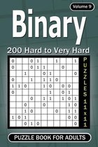 Binary puzzle books for Adults: 200 Hard to Very Hard Puzzles 11x11 (Volume9)
