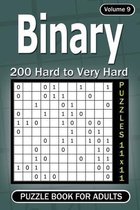 Binary puzzle books for Adults: 200 Hard to Very Hard Puzzles 11x11 (Volume9)