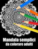 Mandala semplici da colorare adulti