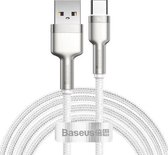 Baseus Cafule Series USB naar USB-C Kabel Metaal 40W 2m Wit