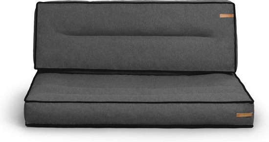 Vicco Palletkussen set Flocken, Groen, 120 x 80 cm 3 delen