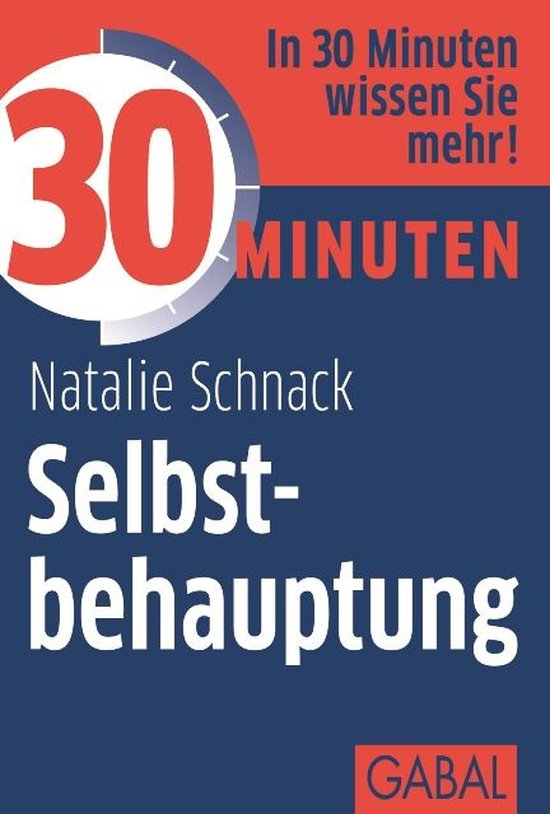 30 Minuten - 30 Minuten Selbstbehauptung - cover