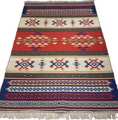 Kelim Vloerkleed Gölhisar - Kelim Kleed - Kelim Tapijt - Turkish kilim - Oosterse Vloerkleed - 120x180 cm