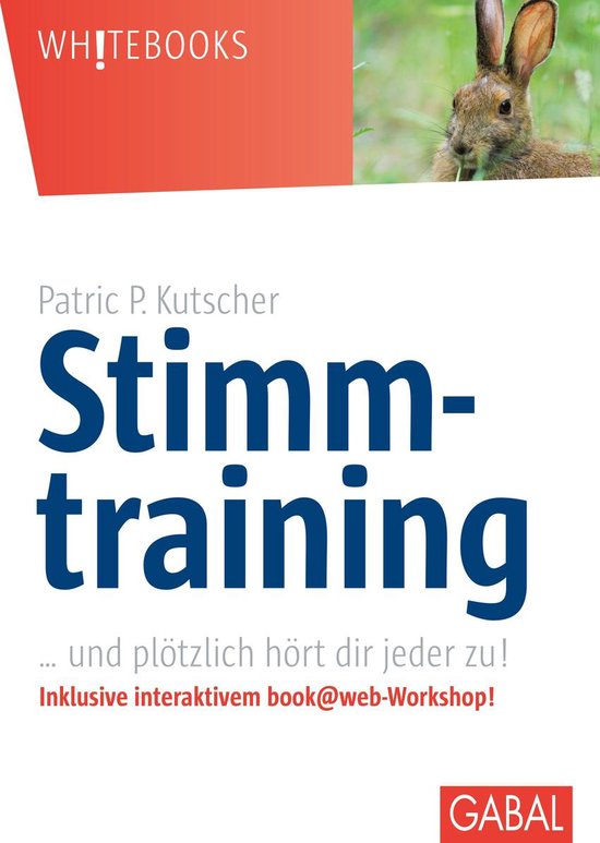 Whitebooks - Stimmtraining - cover