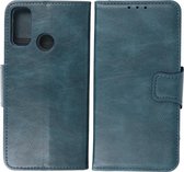Bestcases Wallet Phone Case - Étui porte-cartes pour Huawei P Smart (2020) - Blauw
