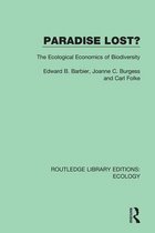 Routledge Library Editions: Ecology- Paradise Lost?