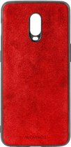 OnePlus 6T Alcantara Case 2020 - Rood