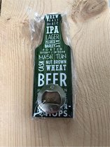 Flessenopener olijf groen beer magnetisch - bier - leuke - opener - bieropener - cadeau