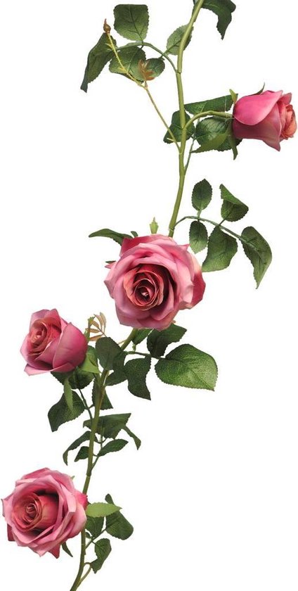 SENSE Rose garland Dijon - Rozen Slinger - Kunstbloemen slinger - Balkon  decoratie -... | bol.com