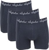 3-Pack Australian Heren boxershorts Antraciet maat S