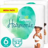 Pampers Harmonie Maat 6 (13kg+) - Voordeelverpakking  2 x 52 Luiers
