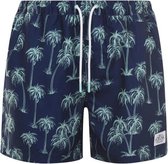 Hot Tuna Printed Short - Heren - Maat L - Navy Palms