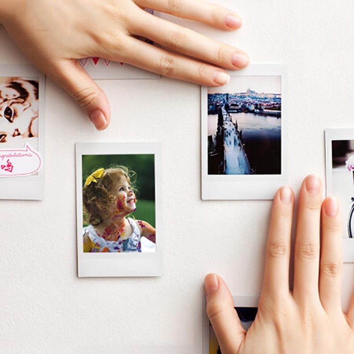 10/20/40/60/80/100 vellen Instax mini 11/9 films witte rand, 3 inch brede film voor instant camera - 10 vellen [100 vellen] thumbnail 4