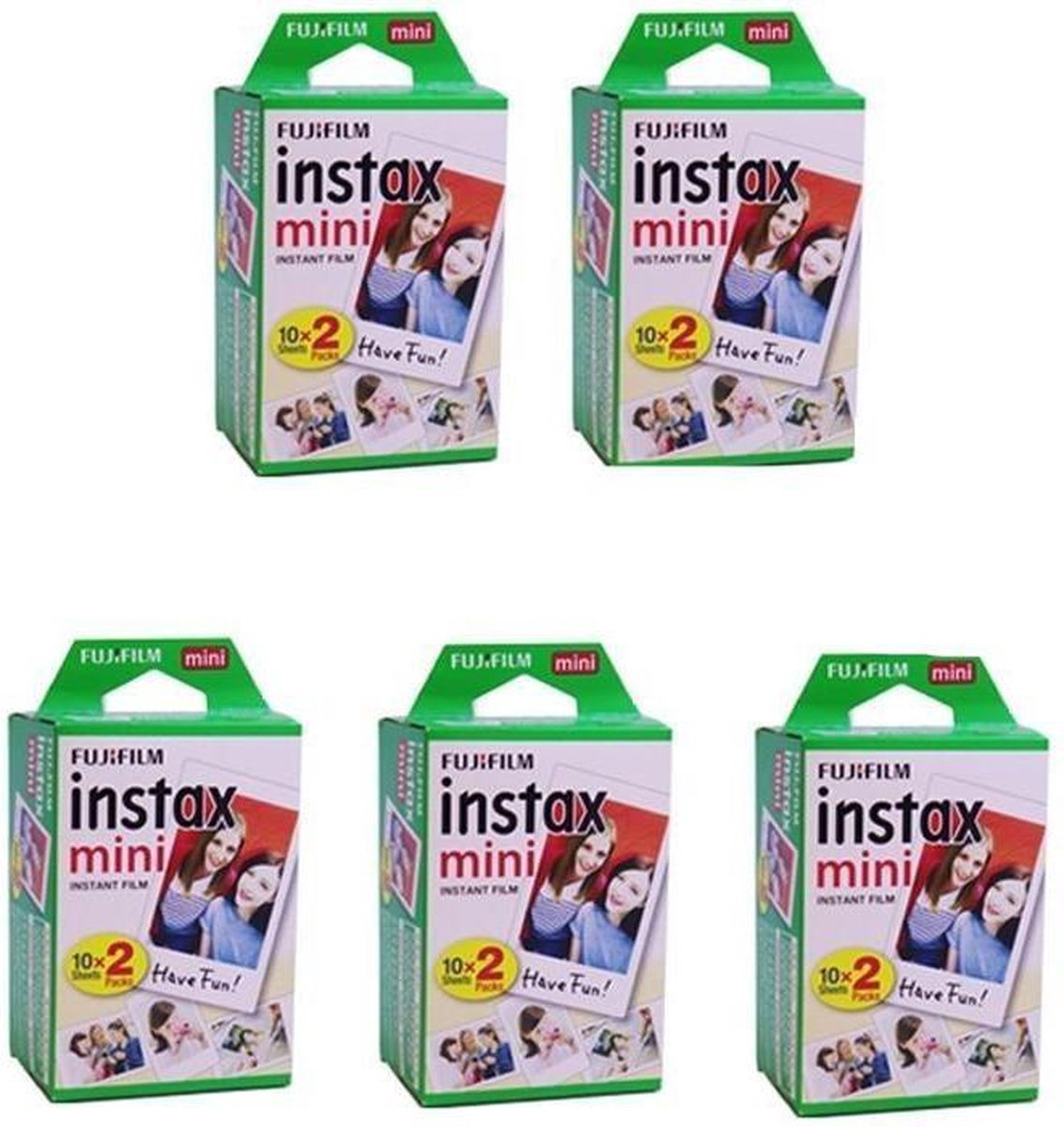 10/20/40/60/80/100 vellen Instax mini 11/9 films witte rand, 3 inch brede film voor instant camera - 10 vellen [100 vellen] thumbnail 2