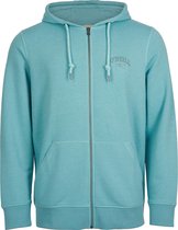 O'Neill Sweatshirt Met Capuchon Men State Full Zip Turquoise Xs - Turquoise 60% Katoen, 40% Gerecycleerde Polyester
