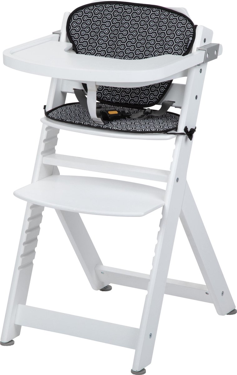 Safety 1st Chaise haute Timba avec coussins blanc et gris | bol.com