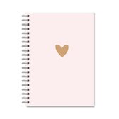 Notitieboek | Pink & Heart