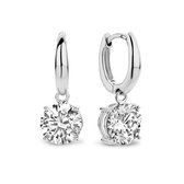Selected Jewels 925 Sterling Zilveren Nina Oorbellen  - Zilver