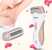 Kemei 3518 - 2 in 1 Shaver en Trimmer - Ladyshave -  Actieve Massage Systeem - Soft Ontharen