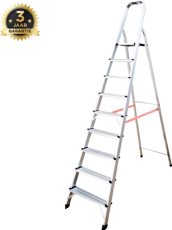 Vouwladder 4 x 5 treden 2,80 meter zonder platform - Home