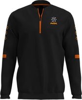 Padl Zip top sweater - Padel - sr - Black/orange - L