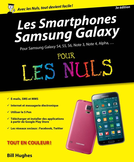 Les Smartphones Samsung Galaxy Pour les Nuls, 2èmeédition - cover