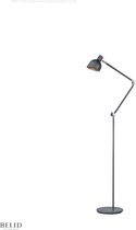 Belid - Vloerlamp Colton Grijs 126,1 cm