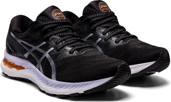 Asics Asics Gel-Nimbus 23 Sportschoenen - Maat 39.5 - Vrouwen - zwart/zlver  | bol.com