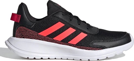 adidas Sneakers - Maat 38 2/3 - Unisex - zwart/rood/wit | bol.com