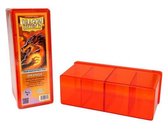 Dragon Shield Four-Compartment Storage Box - Orange