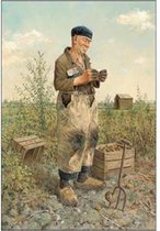 Marius van Dokkum - Wenskaart  - De aardapppelsteker