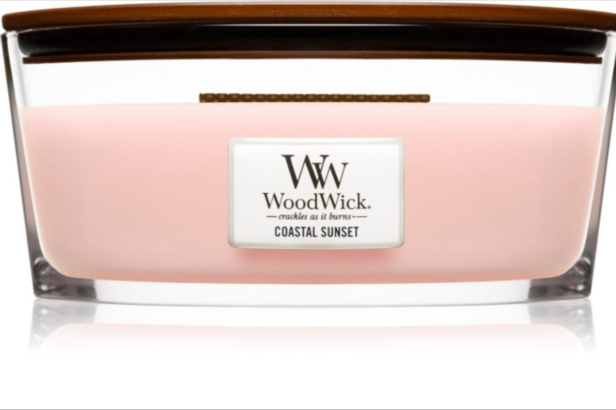 WoodWick Bougie Coucher de Soleil, Ellipse