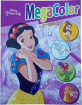 Disney's Princess "Sneeuwwitje" Kleurboek +/- 120 kleurplaten + Stickers