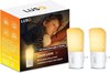 foto van LUSQ® - LED Nachtlampje in Stopcontact - 2 stuks - Dimbare Nachtlampjes met Sensor - Nacht Lamp met Dag en Nacht Sensor -