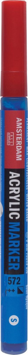 Amsterdam Markers 2 mm Primaircyaan 572