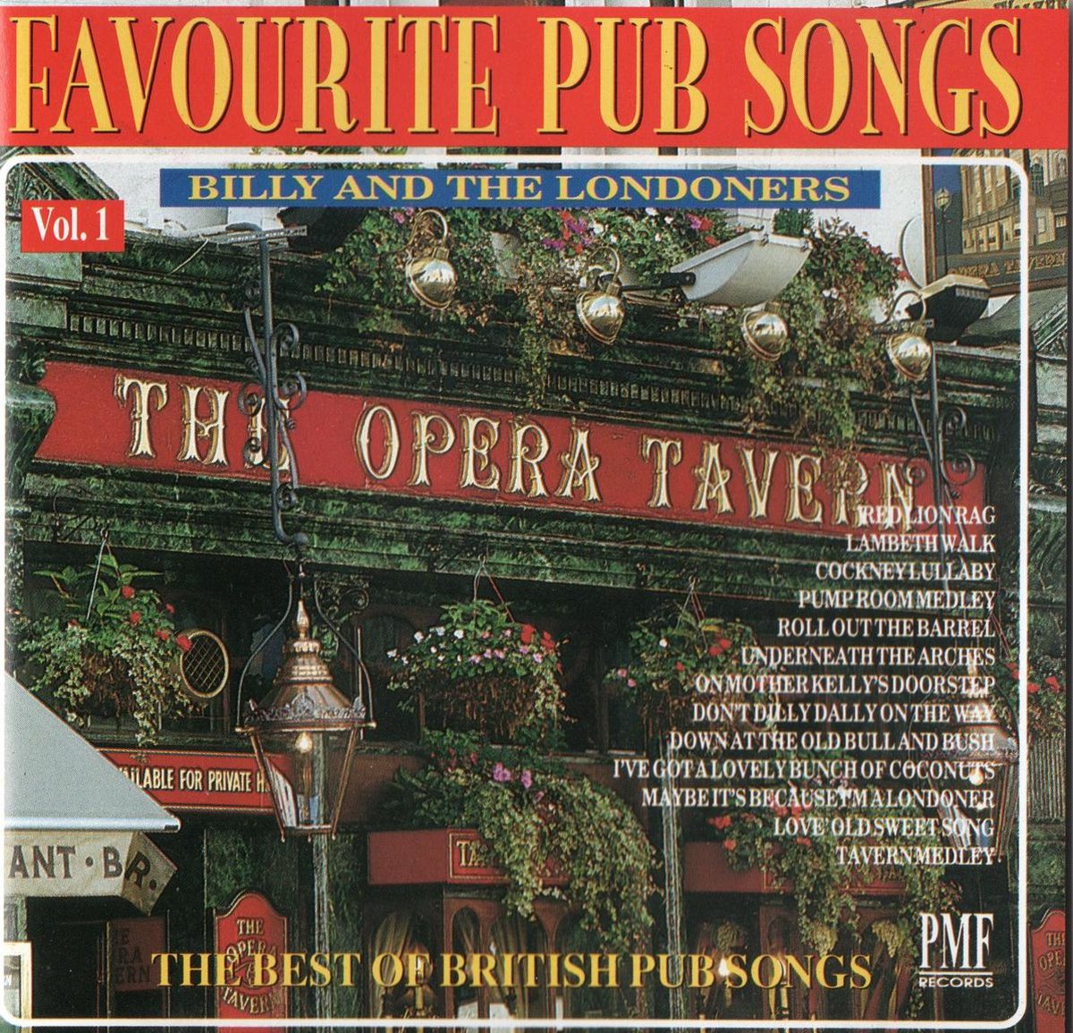 Favourite pub songs - Vol.1 - Billy and the Londeners