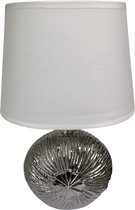 Tafellamp Hera wit 31cm - decoratie - sfeer - verlichting - tafel - lamp - lampenkap - lampen - cadeau