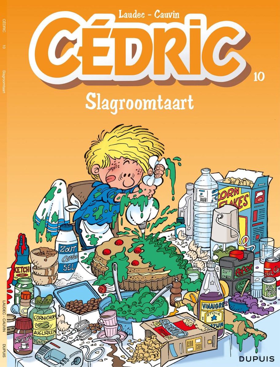 Cedric 10 - Slagroomtaart - Raoul Cauvin