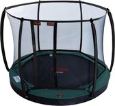 Avyna Pro-Line Flatlevel trampoline 10 Ø305 cm + Royal Class Veiligheidsnet – Groen