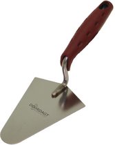 Doordagt - pleistertroffel rvs rond - 140 mm - met softgrip