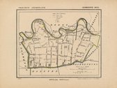 Historische kaart, plattegrond van gemeente Deil in Gelderland uit 1867 door Kuyper van Kaartcadeau.com