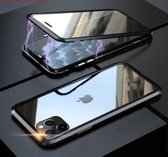 Iphone 12/ 12 Pro Metal Magnetic Adsorption case - Iphone 12/ 12 Pro Double-sided Tempered glass Magnet Cover - Phone case & Phone screen protector - Easy to install