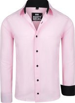 Rusty Neal heren overhemd roze - r-44