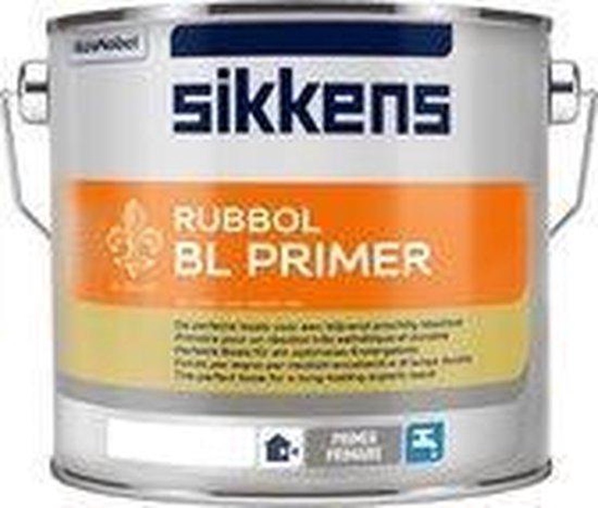 Sikkens Rubbol BL Primer RAL9016 Verkeerswit 2,5 Liter