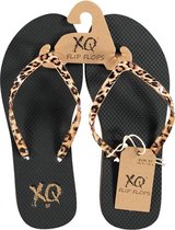 XQ Flipflops - Dames teenslippers - Panter - Maat 40