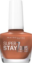 Maybelline SuperStay 7 Days Nagellak - 931 Brownstore - Nude - Glanzende Nagellak - 10 ml