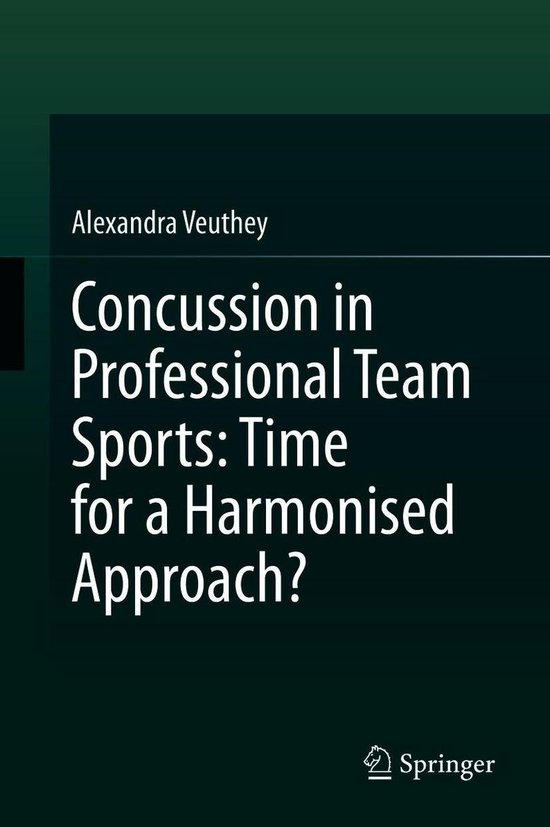 Concussion in Professional Team Sports: Time for a Harmonise ... - cover
