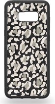 Leopard black and white Telefoonhoesje - Samsung Galaxy S8+